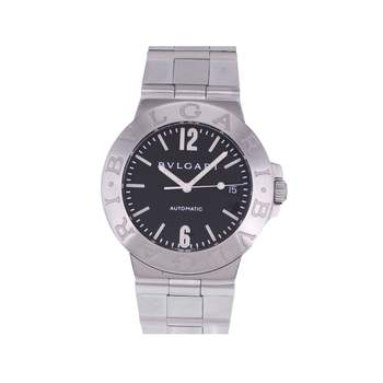 Montre d'occasion BULGARI Diagono mixte automatique bracelet acier
