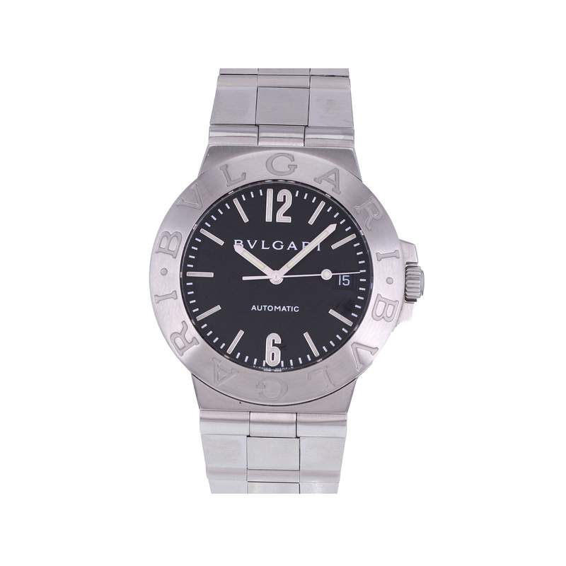 Montre d'occasion BULGARI Diagono mixte automatique bracelet acier - vue 1