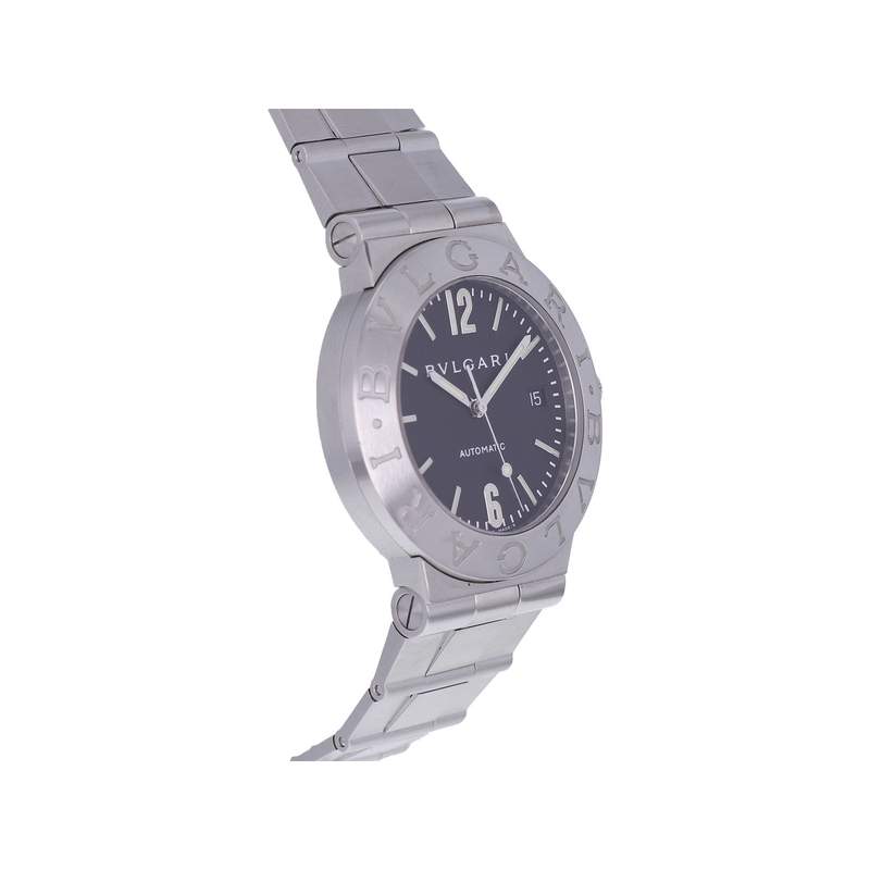 Montre d'occasion BULGARI Diagono mixte automatique bracelet acier - vue 2