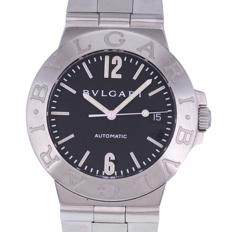 Montre d'occasion BULGARI Diagono mixte automatique bracelet acier - vue D1