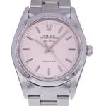 Montre d'occasion ROLEX Air King Precision mixte automatique bracelet acier - vue D1