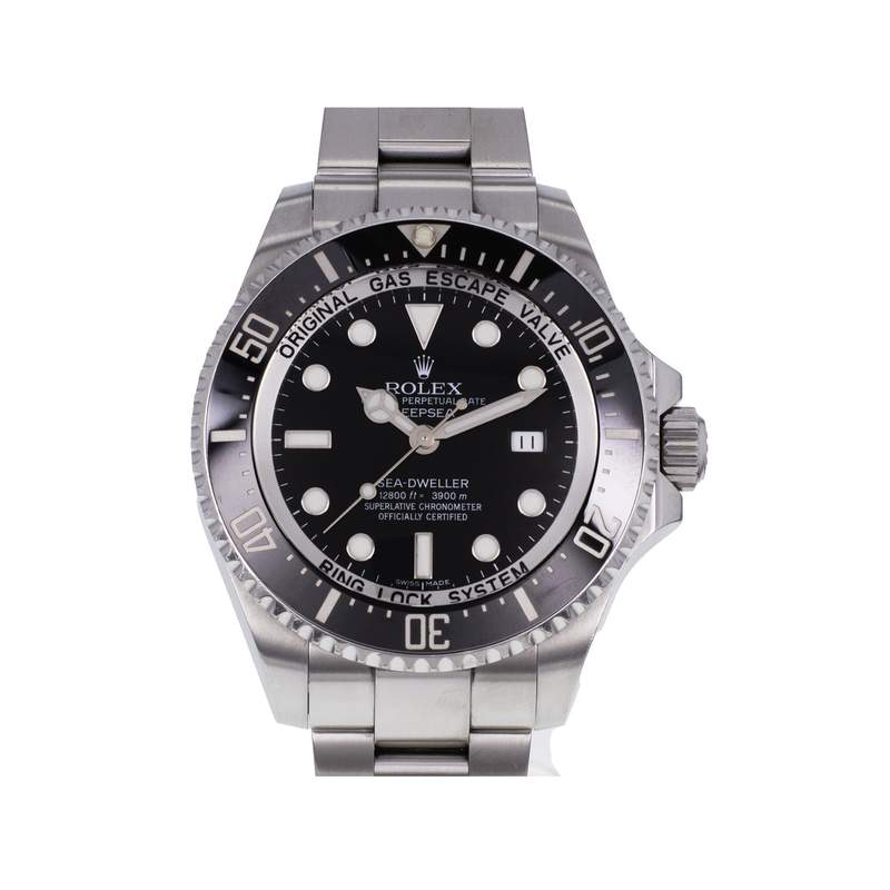Montre d'occasion ROLEX Sea-Dweller DeepSea homme mouvement automatique certifié (cosc) bracelet acier - vue 1