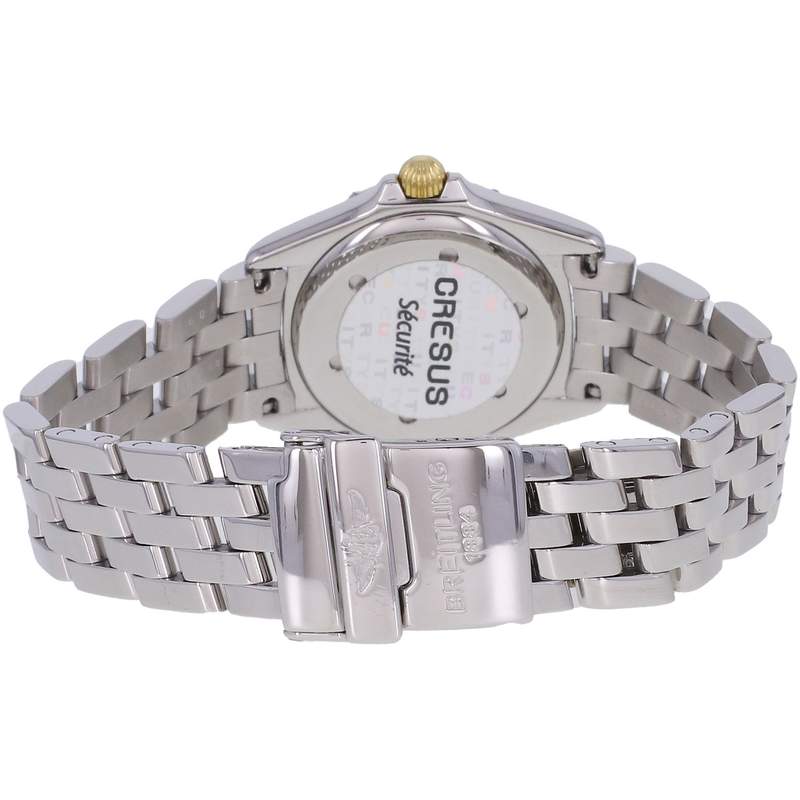 Montre d'occasion BREITLING Callistino femme quartz bracelet acier - vue 3