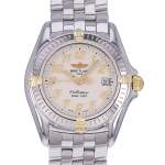 Montre d'occasion BREITLING Callistino femme quartz bracelet acier - vue D1