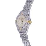 Montre d'occasion BREITLING Callistino femme quartz bracelet acier - vue D2