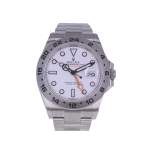 Montre d'occasion ROLEX Explorer II homme mouvement automatique certifié (cosc) bracelet acier - vue 1