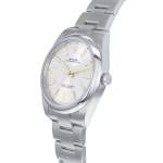 Montre d'occasion ROLEX Oyster Perpetual homme mouvement automatique certifié (cosc) bracelet acier - vue D2