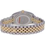 Montre d'occasion ROLEX DateJust 36 mixte mouvement automatique certifié (cosc) bracelet or jaune 750/000 et acier - vue 3