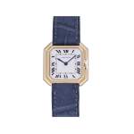Montre d'occasion CARTIER Ceinture mixte mécanique bracelet cuir d'origine - vue 1