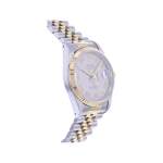 Montre d'occasion ROLEX DateJust 36 homme mouvement automatique certifié (cosc) bracelet or jaune 750/000 et acier - vue 2
