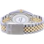 Montre d'occasion ROLEX DateJust 36 homme mouvement automatique certifié (cosc) bracelet or jaune 750/000 et acier - vue 3