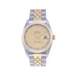 Montre d'occasion ROLEX DateJust 36 homme automatique bracelet or jaune 750/000 et acier - vue 1