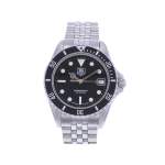 Montre d'occasion TAG HEUER 1000 Professional Vintage homme quartz bracelet acier - vue 1