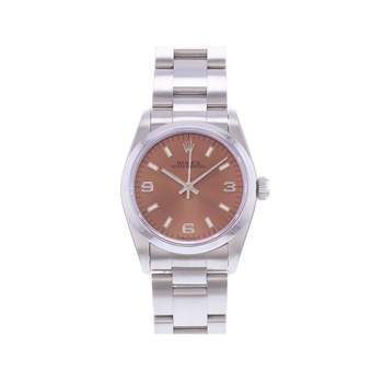 Montre d'occasion ROLEX Oyster Perpetual Medium femme automatique bracelet acier