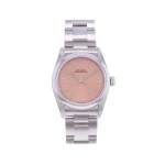 Montre d'occasion ROLEX Oyster Perpetual Medium femme automatique bracelet acier - vue 1