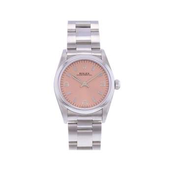 Montre d'occasion ROLEX Oyster Perpetual Medium femme automatique bracelet acier