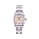Montre d'occasion ROLEX Oyster Perpetual Lady femme automatique bracelet acier - vue 1