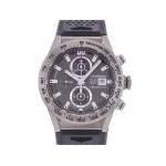 Montre d'occasion TAG HEUER Carrera Heuer 01 homme automatique bracelet caoutchouc - vue 1