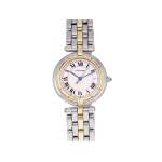 Montre d'occasion CARTIER Panthère Ronde femme quartz bracelet or jaune 750/000 et acier - vue 1