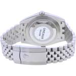 Montre d'occasion ROLEX DateJust 41 homme mouvement automatique certifié (cosc) bracelet acier - vue 3