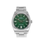 Montre d'occasion ROLEX Oyster Perpetual homme mouvement automatique certifié (cosc) bracelet acier - vue 1