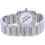 Montre d'occasion CARTIER Tank Française 20mm femme quartz bracelet acier - vue 3