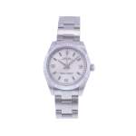 Montre d'occasion ROLEX Oyster Perpetual Medium femme mouvement automatique certifié (cosc) bracelet acier - vue 1