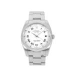 Montre d'occasion ROLEX Air King mixte mouvement automatique certifié (cosc) bracelet acier - vue 1