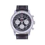 Montre d'occasion BREITLING Navitimer Cosmonaute homme mécanique bracelet cuir - vue 1