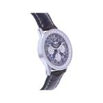 Montre d'occasion BREITLING Navitimer Cosmonaute homme mécanique bracelet cuir - vue 2