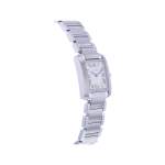 Montre d'occasion CARTIER Tank Française 20mm femme quartz bracelet acier - vue 2