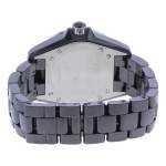 Montre d'occasion CHANEL J12 38 mm Index diamants femme automatique bracelet céramique - vue 3