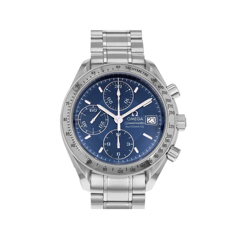 Montre d'occasion OMEGA Speedmaster Date homme automatique bracelet acier - vue 1