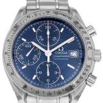 Montre d'occasion OMEGA Speedmaster Date homme automatique bracelet acier - vue D1