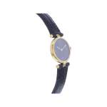Montre d'occasion CARTIER Must Vendôme femme quartz bracelet cuir cresus - vue 2