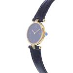 Montre d'occasion CARTIER Must Vendôme femme quartz bracelet cuir cresus - vue D2
