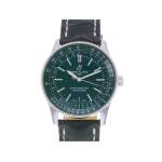 Montre d'occasion BREITLING Navitimer homme mouvement automatique certifié (cosc) bracelet cuir d'origine - vue 1