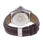Montre d'occasion BREITLING Colt Automatic homme mouvement automatique certifié (cosc) bracelet cuir cresus - vue 3