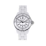 Montre d'occasion CHANEL J12 33 mm femme quartz bracelet céramique - vue 1