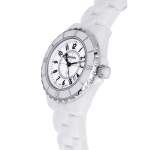 Montre d'occasion CHANEL J12 33 mm femme quartz bracelet céramique - vue D2