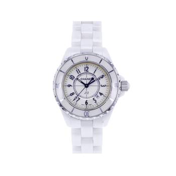 Montre d'occasion CHANEL J12 33 mm femme quartz bracelet céramique