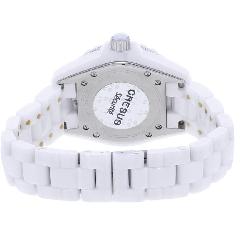 Montre d'occasion CHANEL J12 33 mm femme quartz bracelet céramique - vue 3