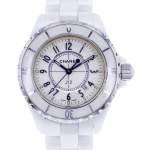 Montre d'occasion CHANEL J12 33 mm femme quartz bracelet céramique - vue D1