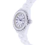 Montre d'occasion CHANEL J12 33 mm femme quartz bracelet céramique - vue D2