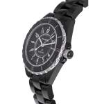 Montre d'occasion CHANEL J12 38 mm femme automatique bracelet céramique - vue D2