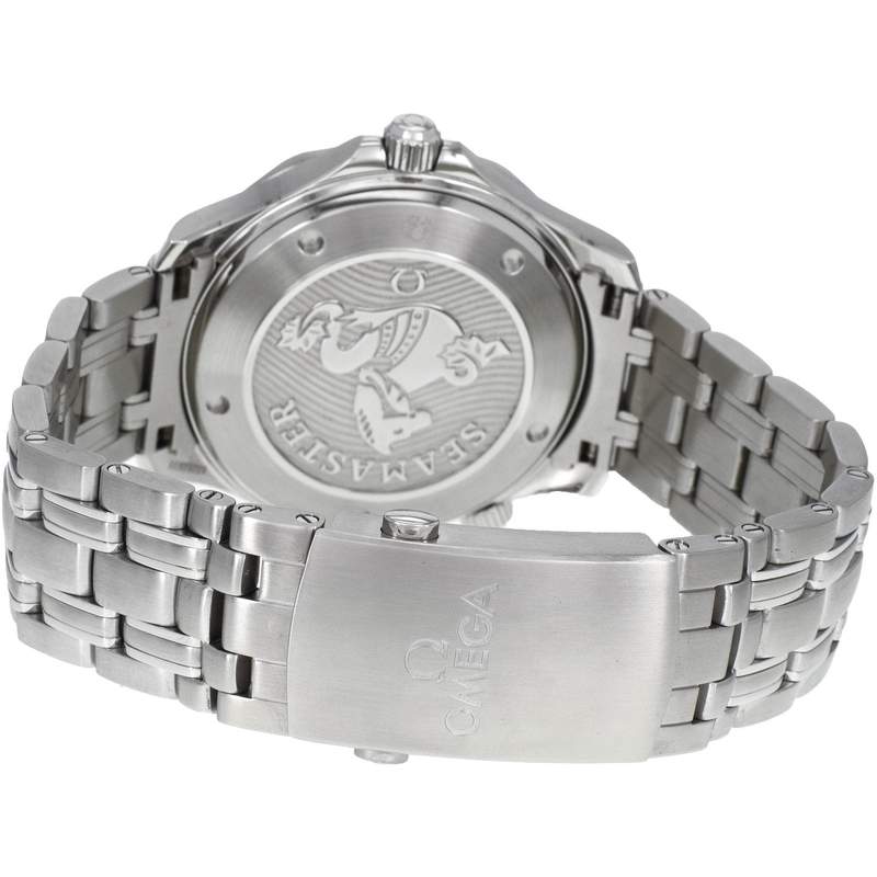 Montre d'occasion OMEGA Seamaster 300 Diver Co-Axial Chronometer homme mouvement automatique certifié (cosc) bracelet acier - vue 3