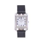 Montre d'occasion HERMES Cape Cod femme quartz bracelet cuir cresus - vue 1
