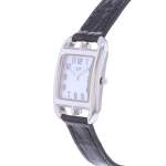 Montre d'occasion HERMES Cape Cod femme quartz bracelet cuir cresus - vue D2