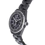 Montre d'occasion CHANEL J12 38 mm femme automatique bracelet céramique - vue D2