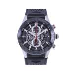 Montre d'occasion TAG HEUER Carrera Heuer 01 homme automatique bracelet caoutchouc - vue 1